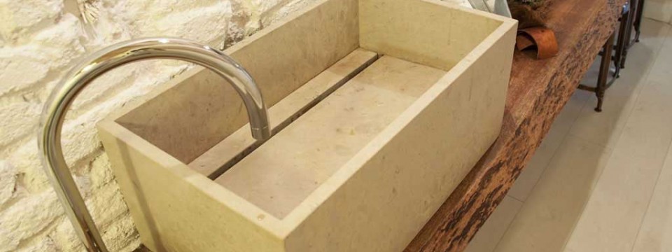 El lavabo rectangular que triunfa en Vive Estudio Barcelona